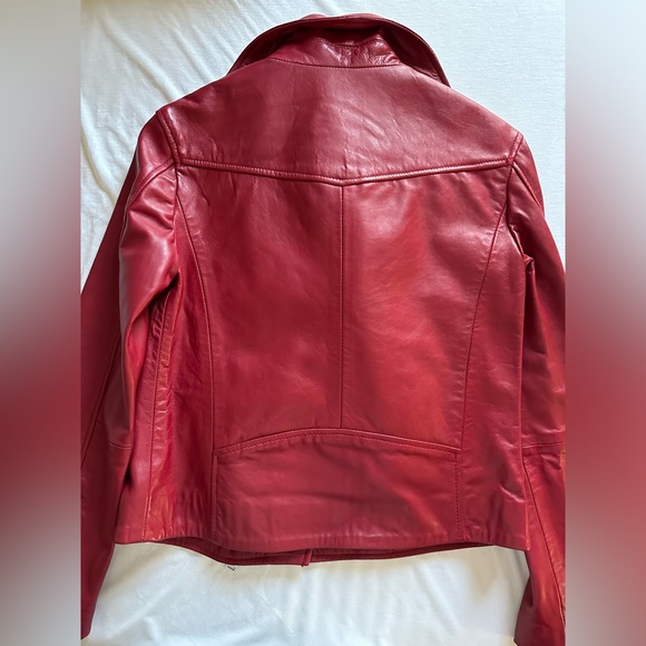 Leather Biker Jacket - Picture 3 of 3
